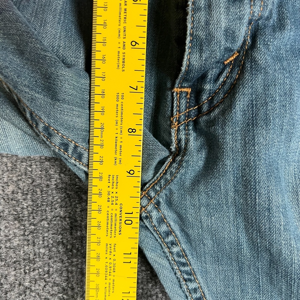 Levi's 559 Jeans Mens 33X28 Blue Denim Cotton Low Rise Relaxed Fit Straight Leg - Picture 6 of 16